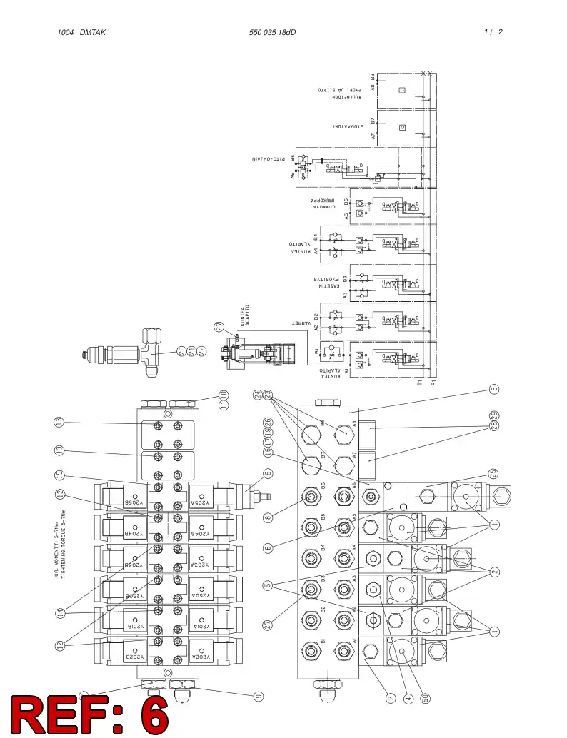 88254939 882 549 39 VLVULA, REDUCCIN DE PRESIN - Sandvik Technical Drawing