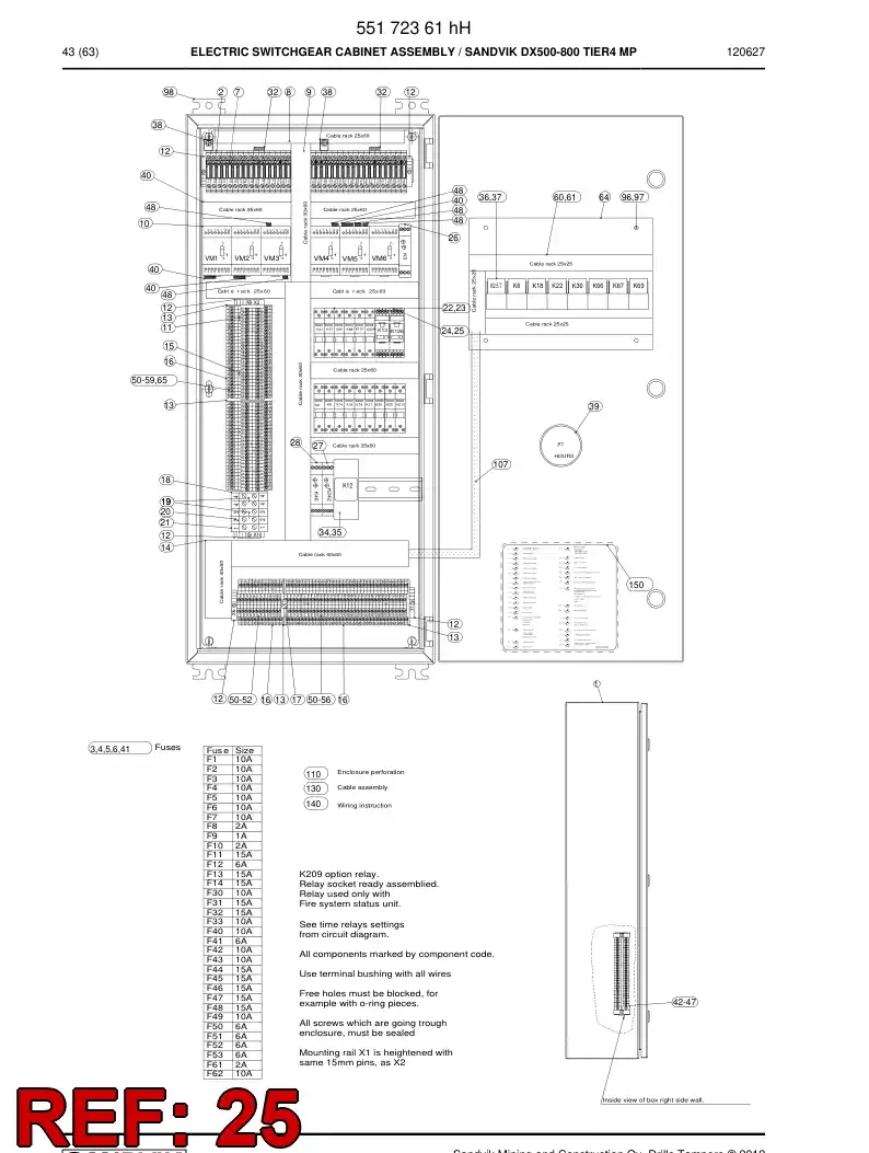 88268339b 882 683 39b Socket, Relay - Sandvik Technical Drawing