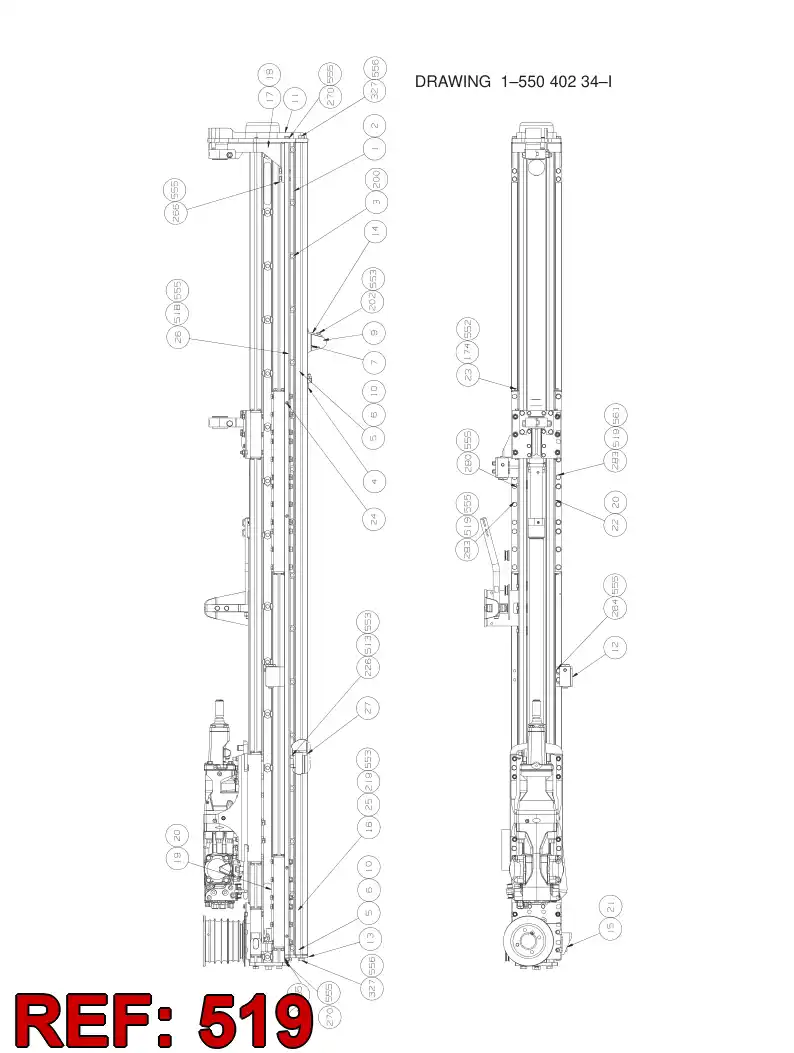 88279119 882 791 19 HEXAGON THIN NUT - Sandvik Technical Drawing