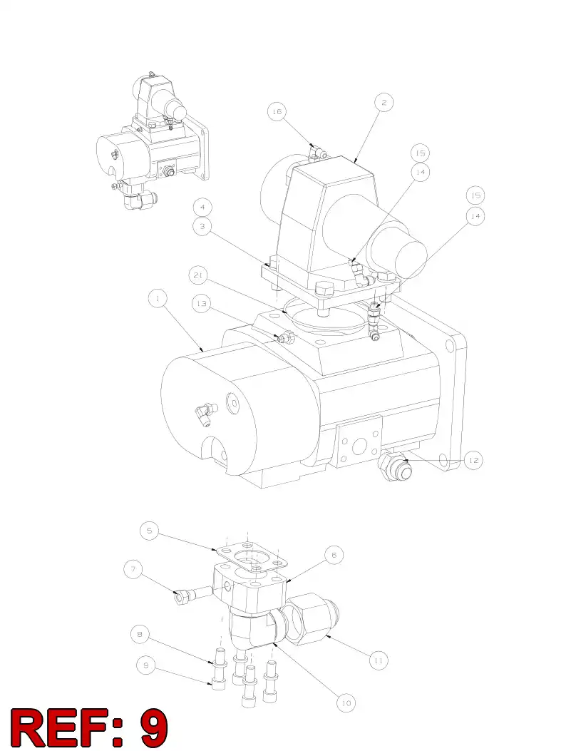 88280989 882 809 89 Hexagon socket head screw - Sandvik Technical Drawing