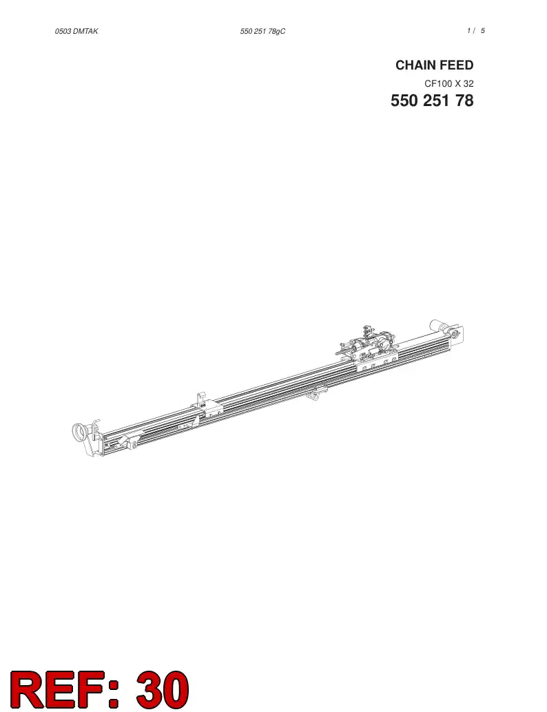 88283349 882 833 49 CONNECTING LINK PLATE - Sandvik Technical Drawing