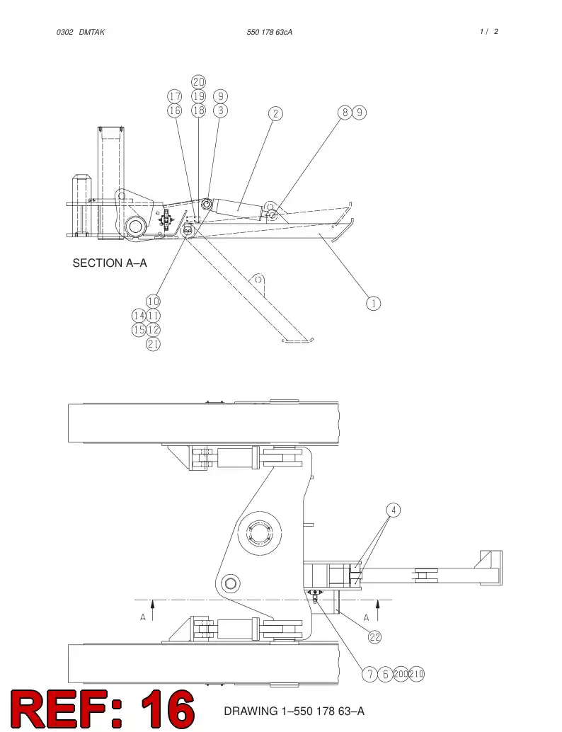 88287259 882 872 59 Switch, Proximity, Inductive - Sandvik Technical Drawing