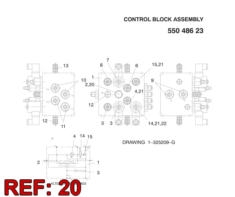 88287949 882 879 49 SEAL KIT - Sandvik Technical Drawing
