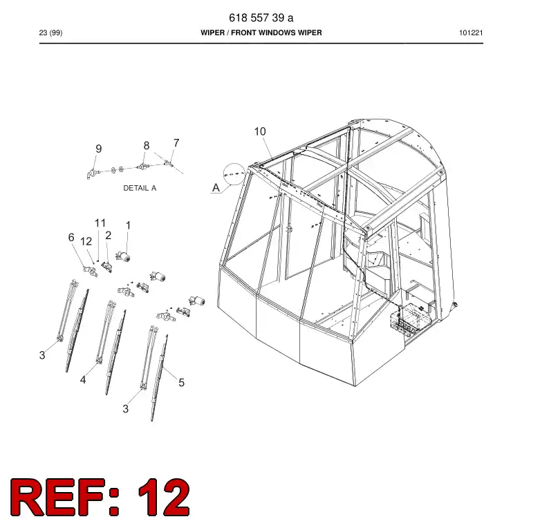 88305109 883 051 09 Washer - Sandvik Technical Drawing