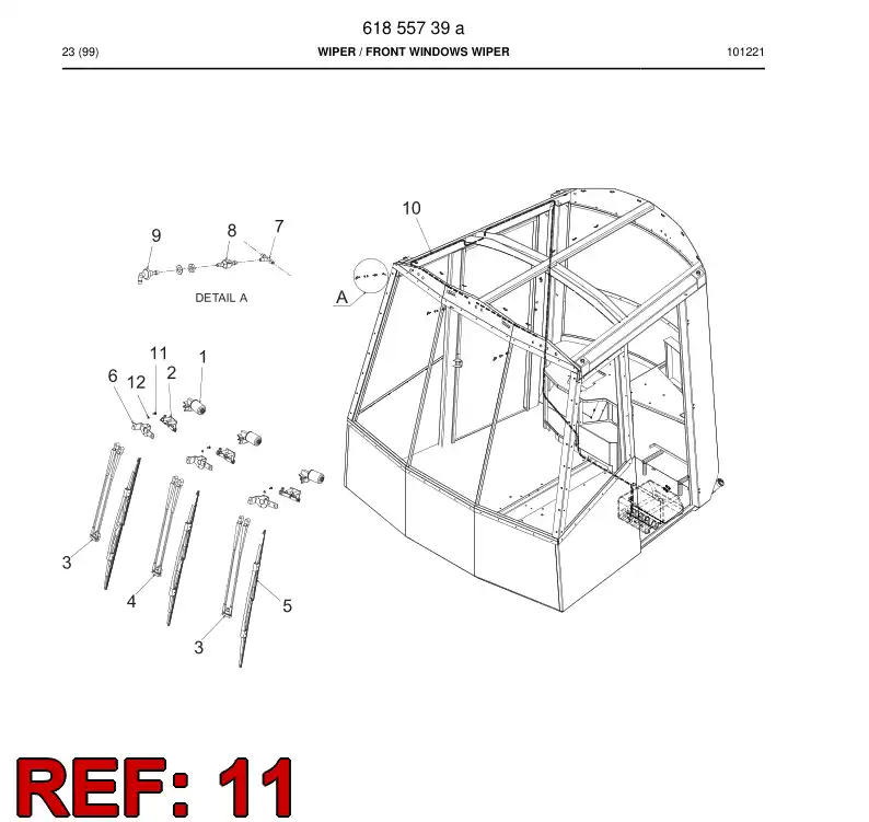 88305509 883 055 09 Screw - Sandvik Technical Drawing