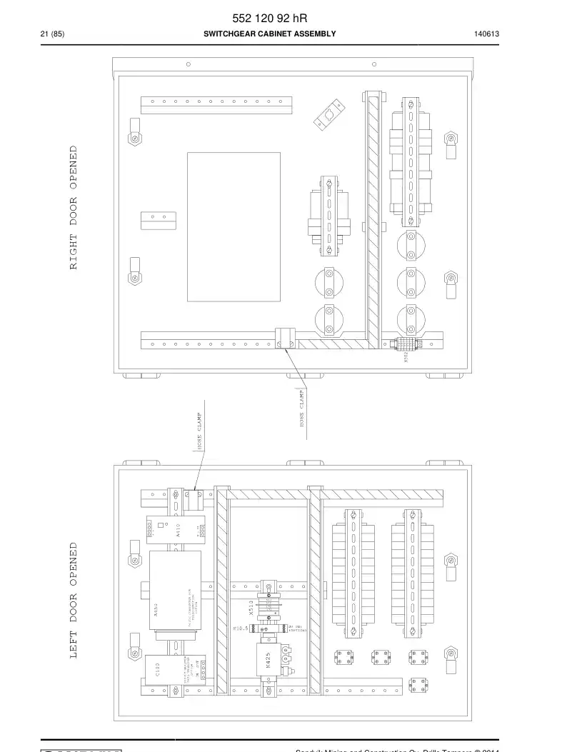 88312359f 883 123 59f Relay, Phase Sequence - Sandvik Technical Drawing