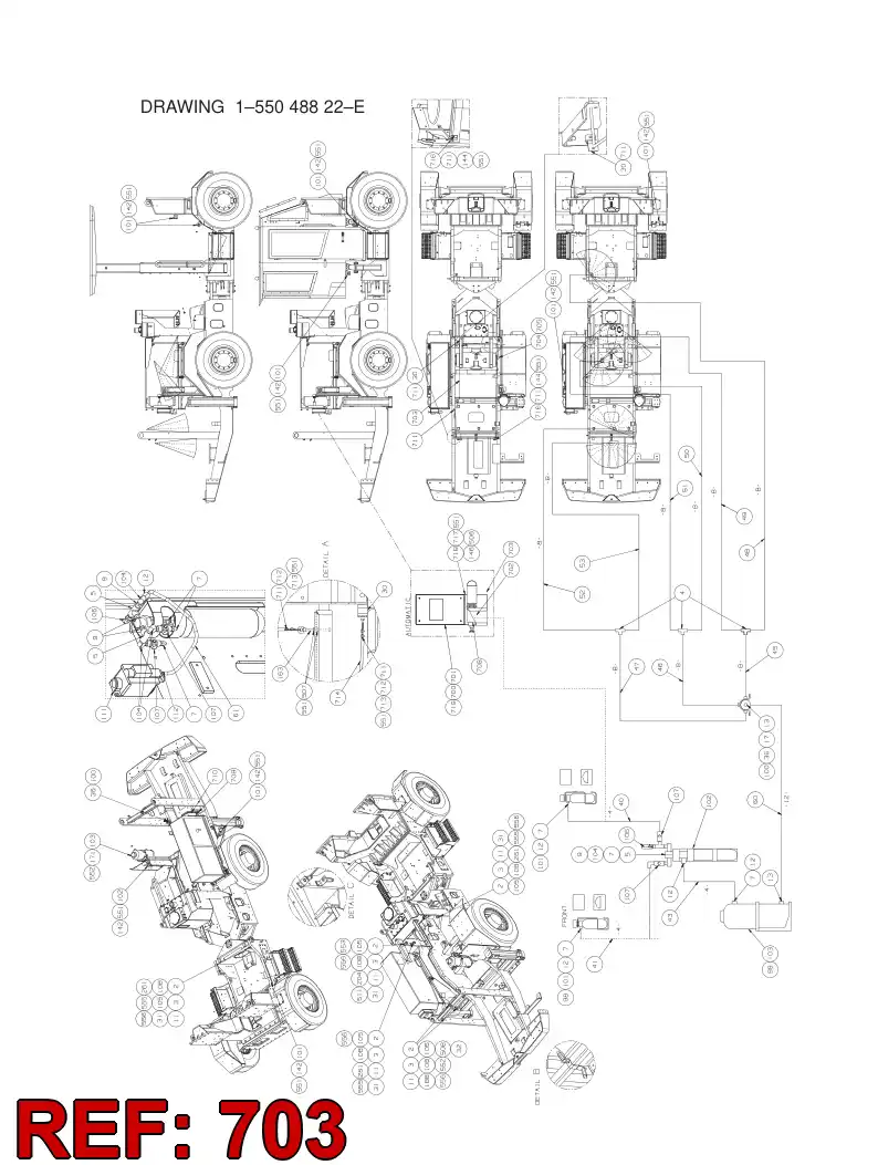 88364309 883 643 09 DETECTION WIRE - Sandvik Technical Drawing