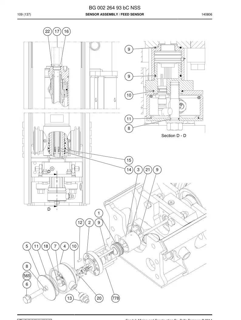 88367189a 883 671 89a MAGNTICA - Sandvik Technical Drawing