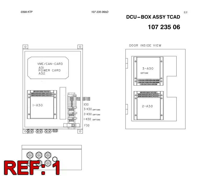 88377369 883 773 69 RELAYCARD - Sandvik Technical Drawing