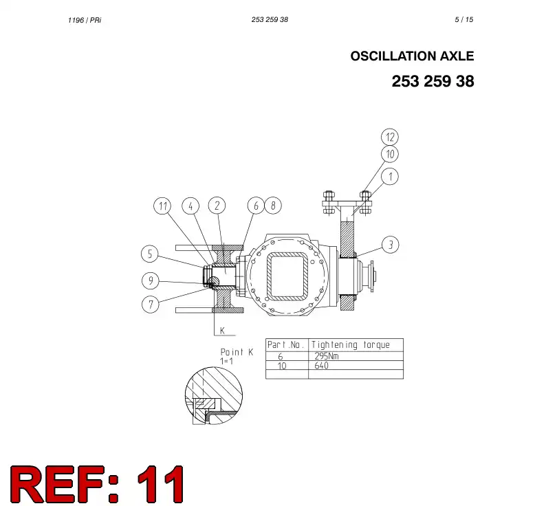 88380329 883 803 29 PLATE - Sandvik Technical Drawing