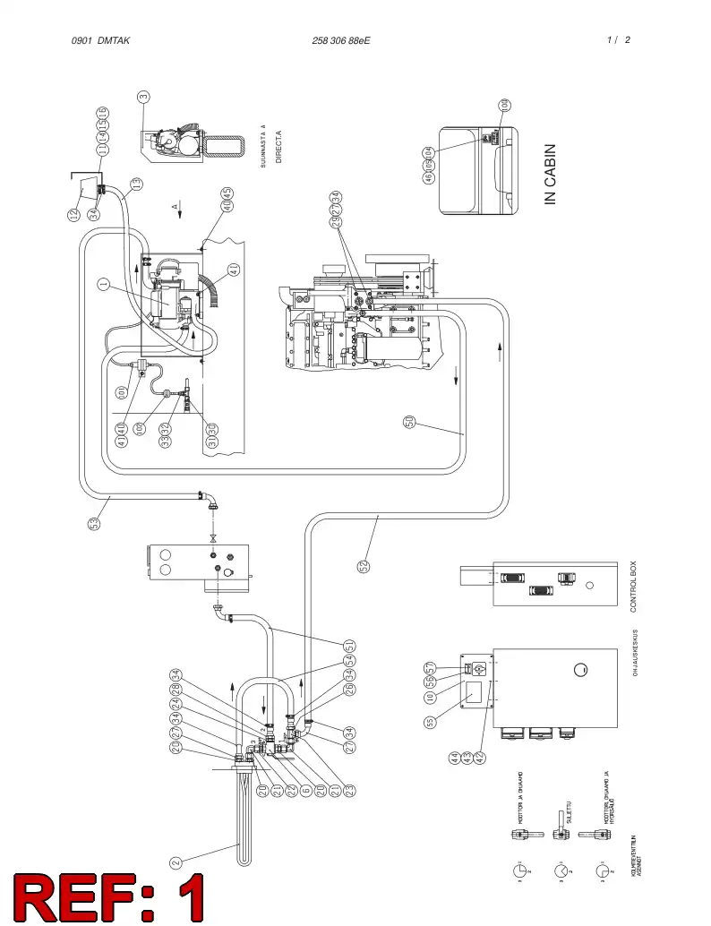 88381059 883 810 59 WATER HEATER - Sandvik Technical Drawing