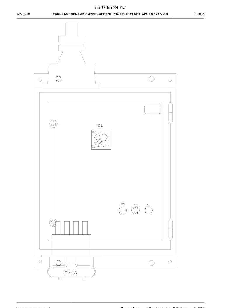 88382909a 883 829 09a Shroud - Sandvik Technical Drawing