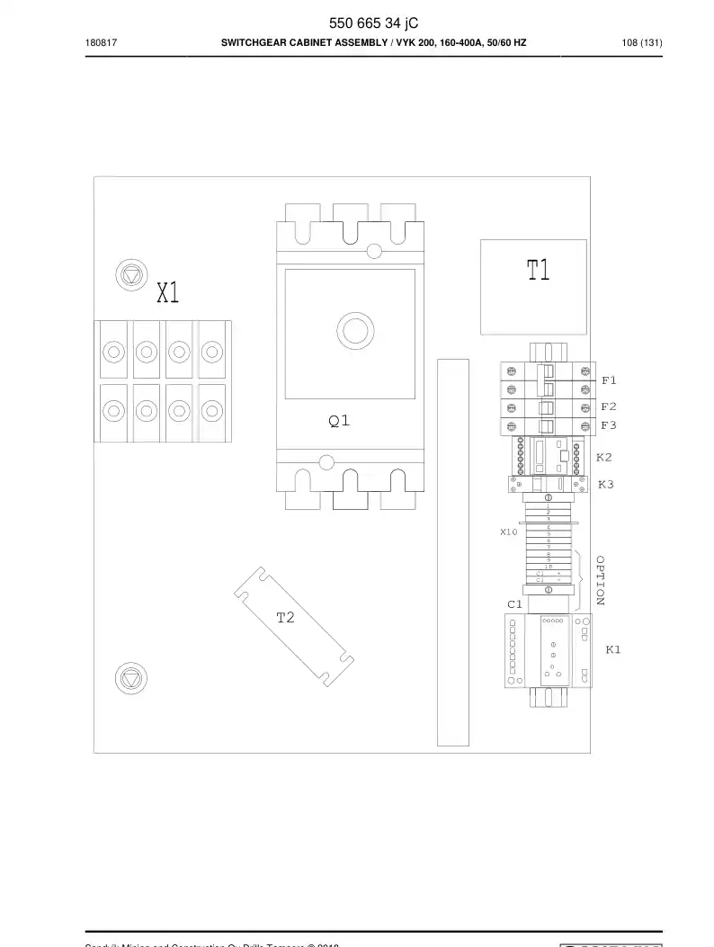 88382909b 883 829 09b Shroud - Sandvik Technical Drawing