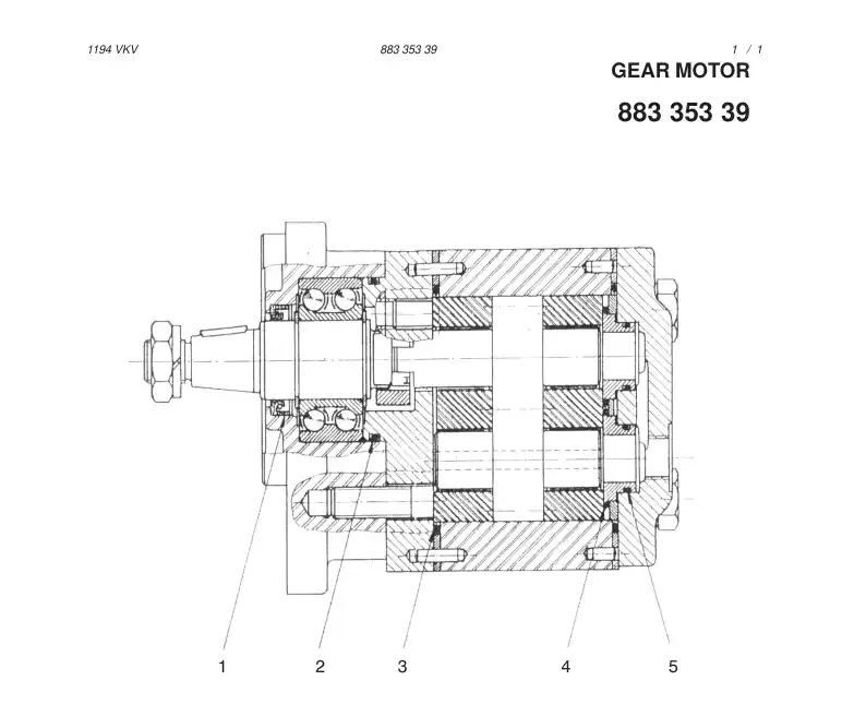 88384089 883 840 89 SEAL KIT - Sandvik Technical Drawing