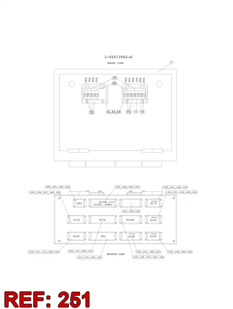 88389979 883 899 79 Clamp, Pipe - Sandvik Technical Drawing