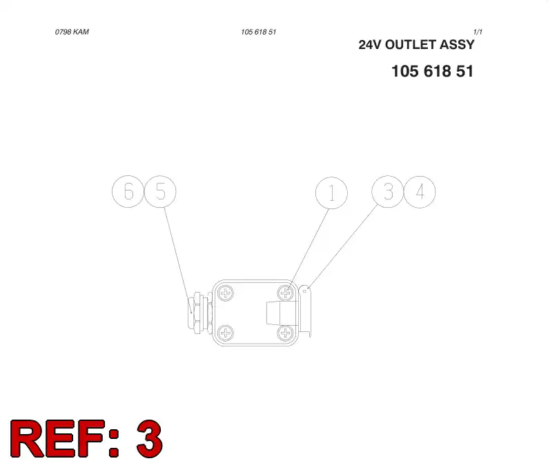 88391779 883 917 79 SOCKET - Sandvik Technical Drawing