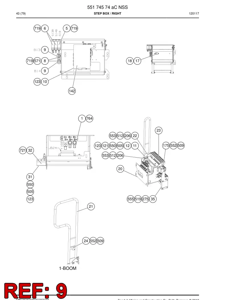 88392379b 883 923 79b Pressure transmitter (transducer) - Sandvik Technical Drawing
