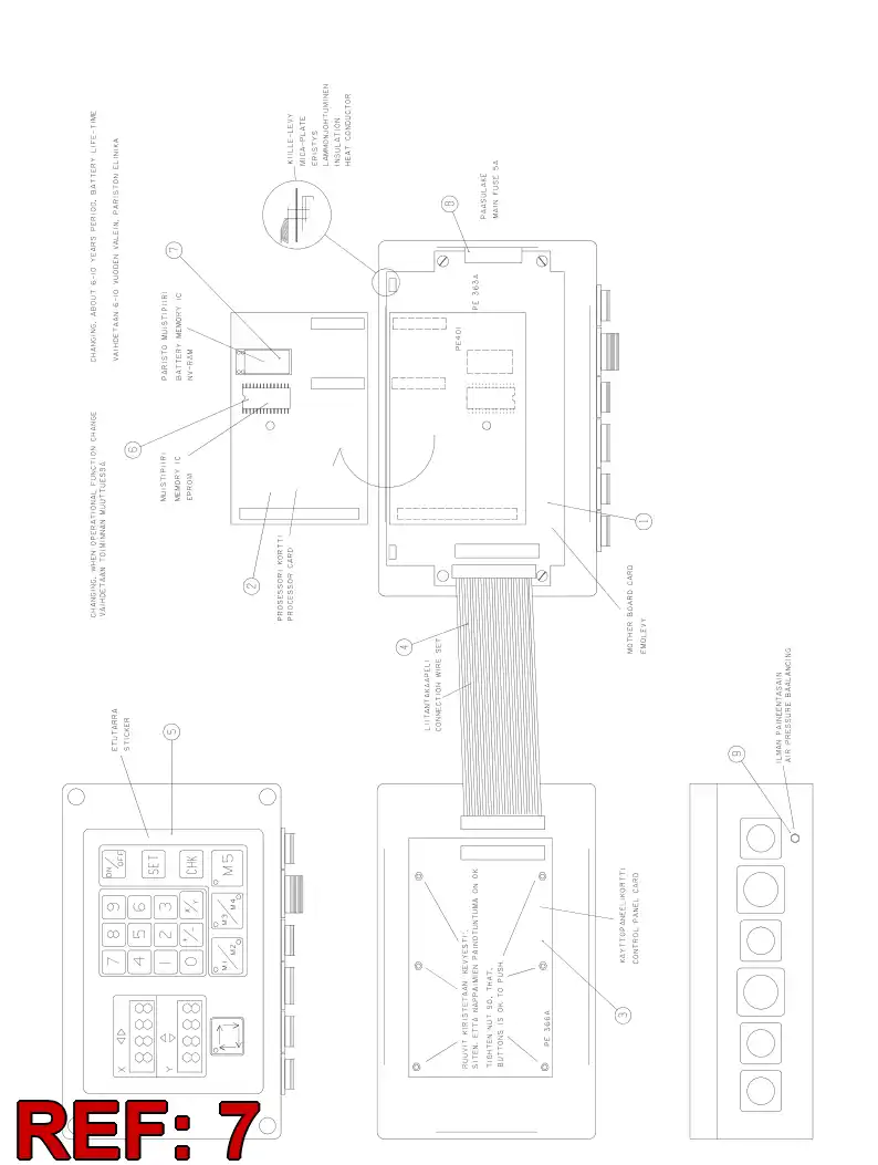88408709 884 087 09 MEMORY DEVICE - Sandvik Technical Drawing
