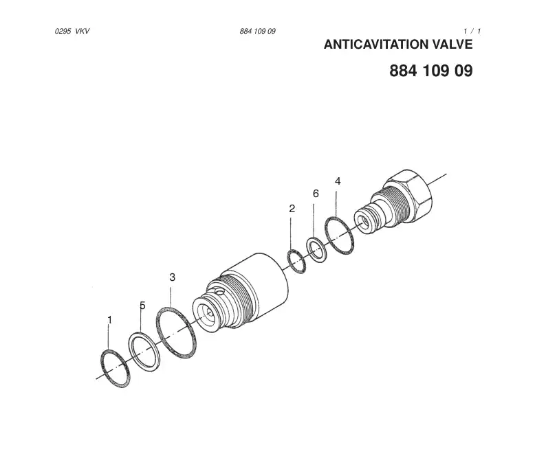 88411079 884 110 79 SEAL KIT - Sandvik Technical Drawing