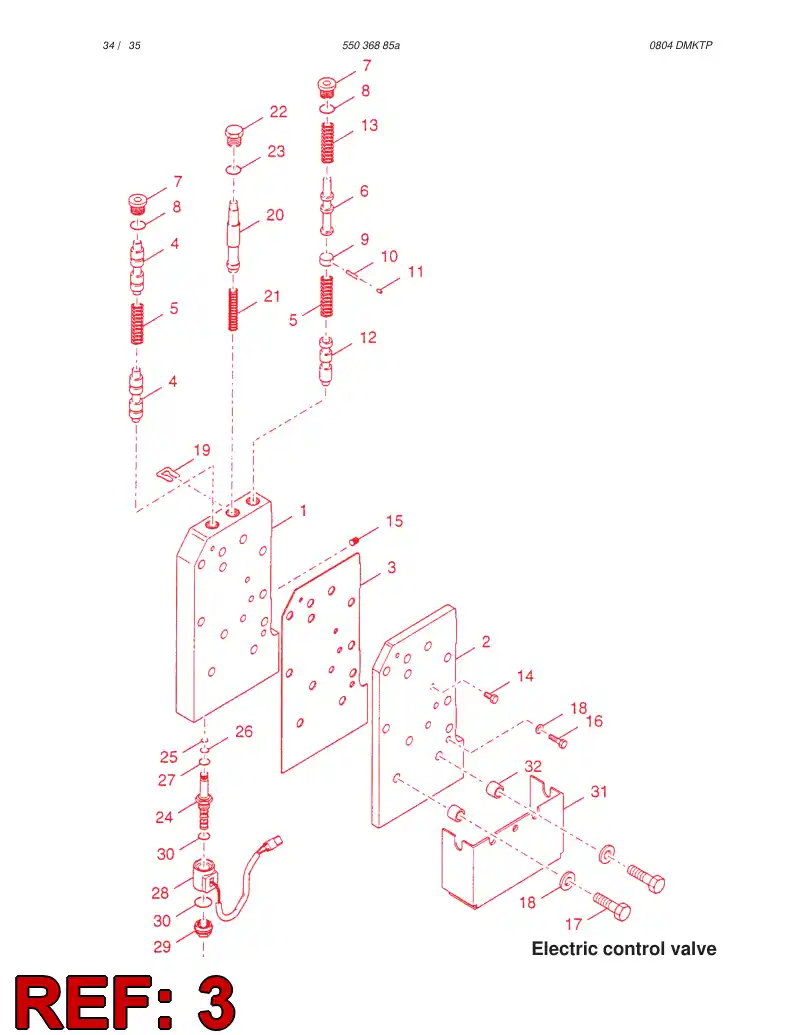 88432319 884 323 19 GASKET - Sandvik Technical Drawing