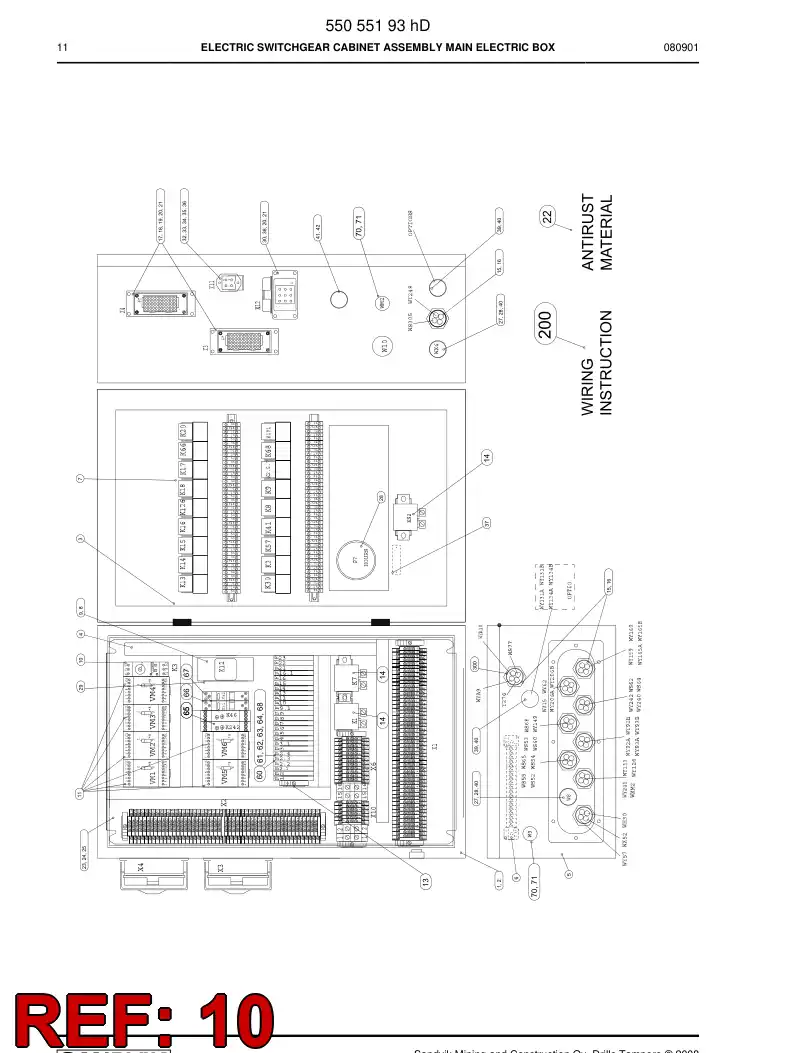88439949b 884 399 49b Relay, Time - Sandvik Technical Drawing