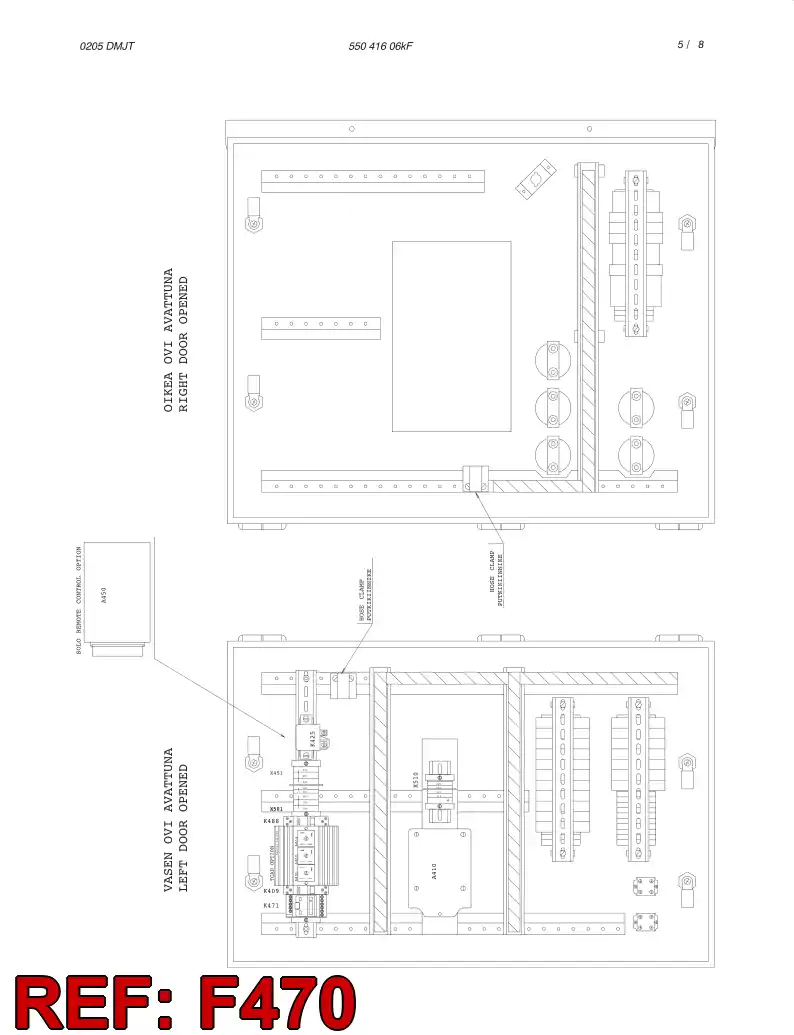 88484249 884 842 49 CIRCUIT BREAKER - Sandvik Technical Drawing