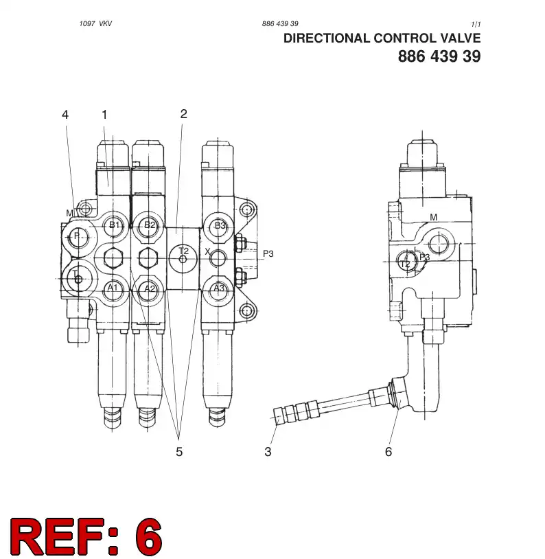 88485539 884 855 39 Cover rubber - Sandvik Technical Drawing