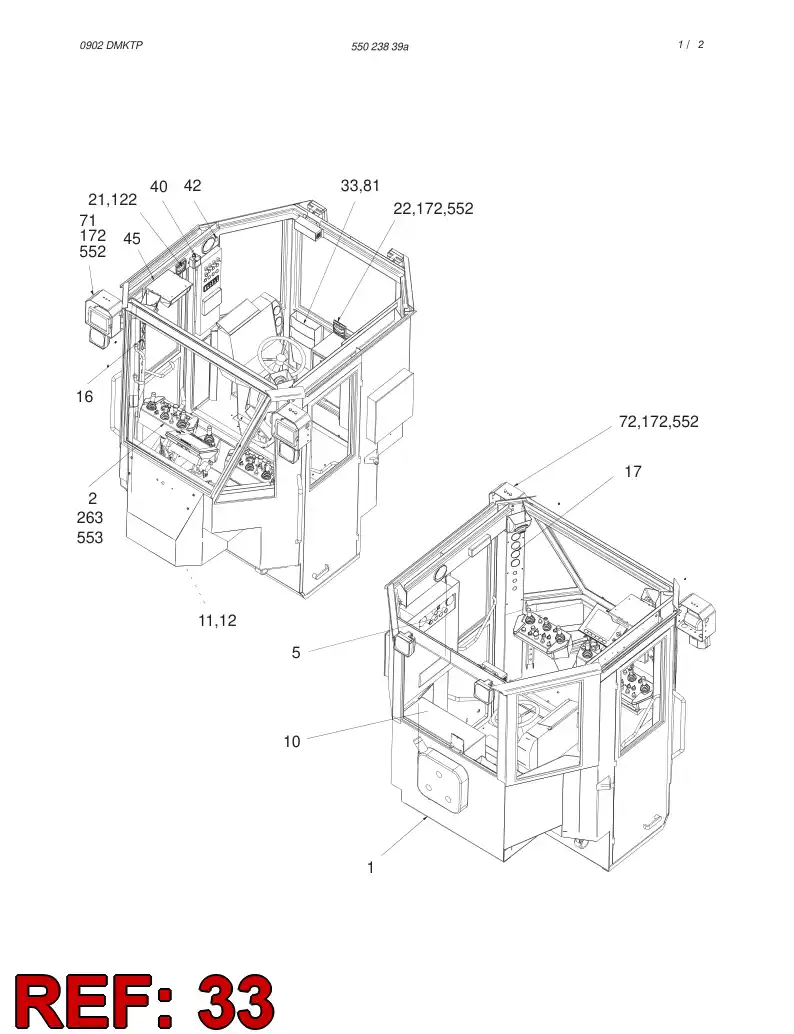 88486419 884 864 19 PAPER CASE - Sandvik Technical Drawing