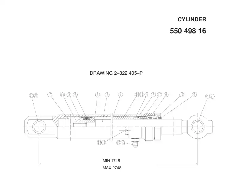 88541629 885 416 29 SEAL KIT - Sandvik Technical Drawing