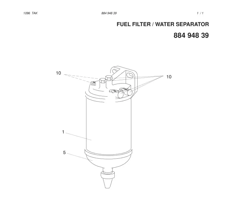 88543089 885 430 89 SEAL KIT - Sandvik Technical Drawing