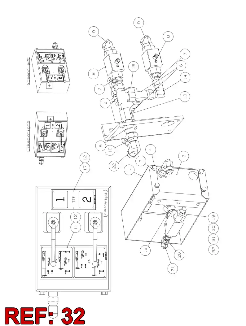 88544659 885 446 59 SEAL KIT - Sandvik Technical Drawing