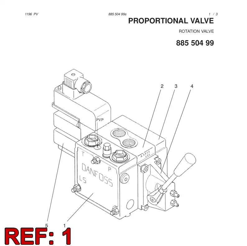 88550649 885 506 49 PUMP SIDE MODULE - Sandvik Technical Drawing