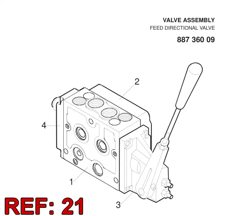 88550929 885 509 29 MAIN SPOOL - Sandvik Technical Drawing