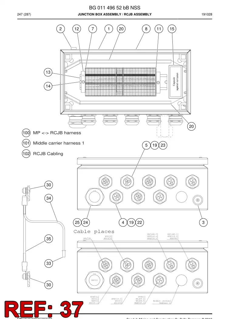 88552409 885 524 09 Shrink Wrap - Sandvik Technical Drawing