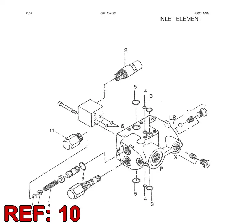 88554149 885 541 49 SHIM - Sandvik Technical Drawing
