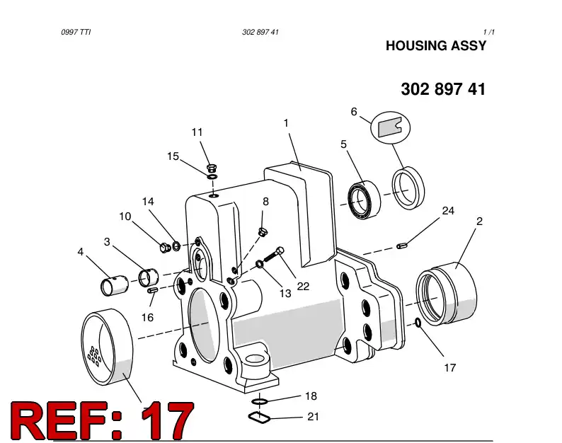 88555699 885 556 99 O-RING - Sandvik Technical Drawing