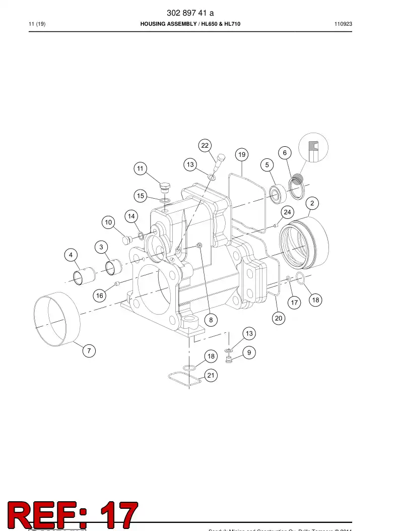 88555699a 885 556 99a O-ring - Sandvik Technical Drawing
