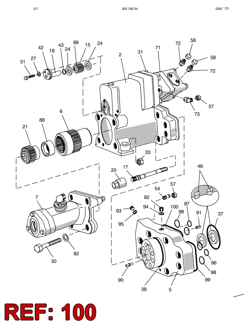 88555849 885 558 49 O-RING - Sandvik Technical Drawing