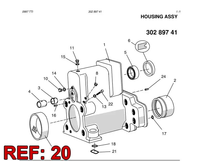 88555979 885 559 79 O-RING - Sandvik Technical Drawing