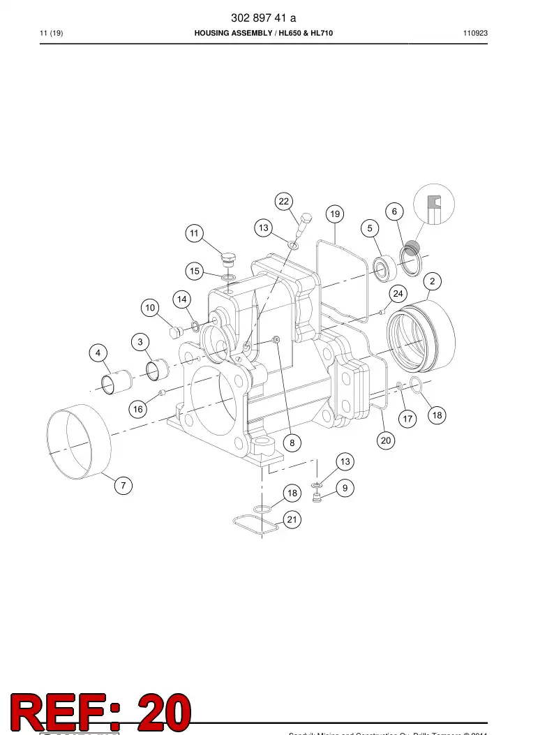 88555979a 885 559 79a O-ring - Sandvik Technical Drawing
