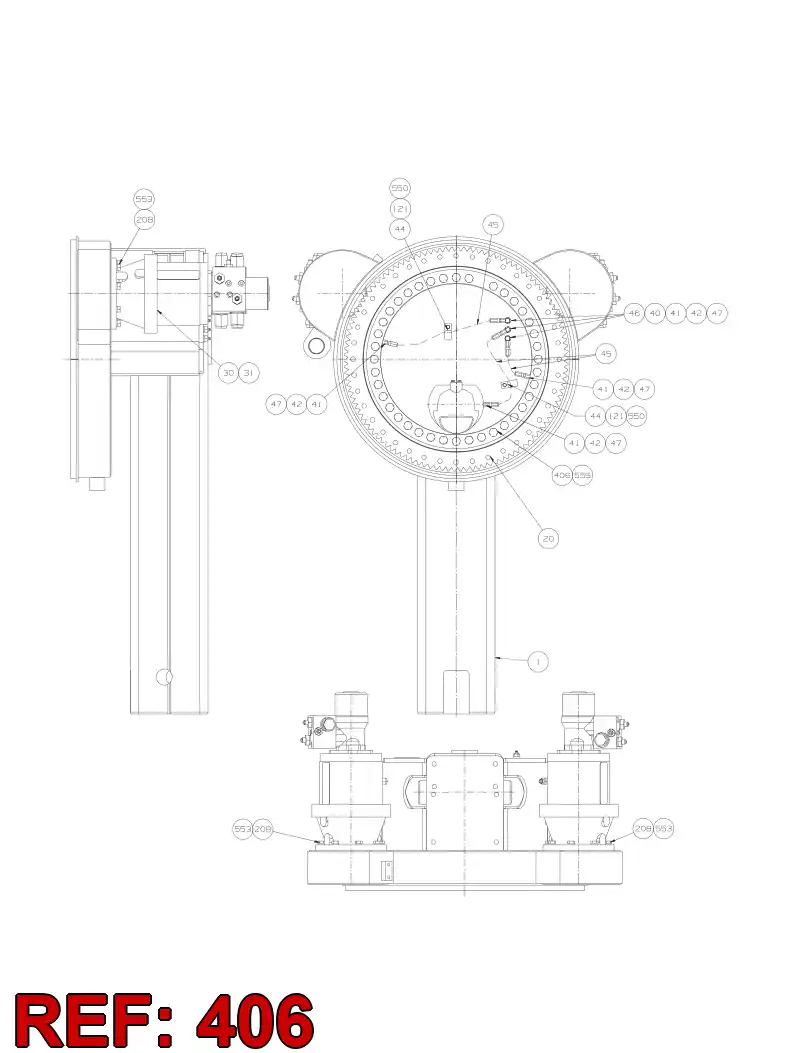 88561279 885 612 79 Hexagon head bolt - Sandvik Technical Drawing