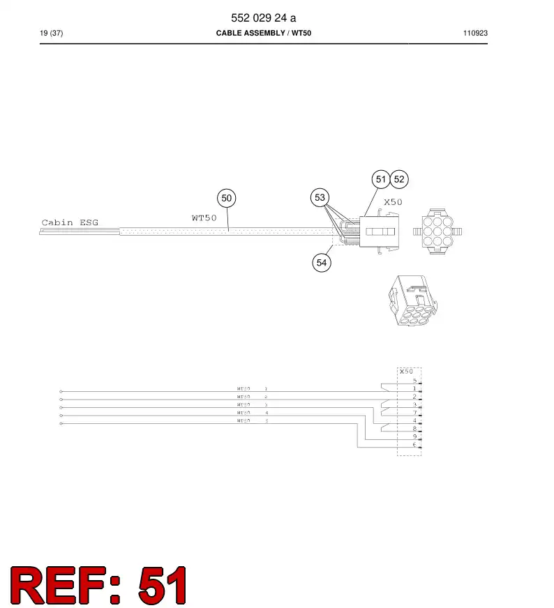 88571329a 885 713 29a Housing - Sandvik Technical Drawing
