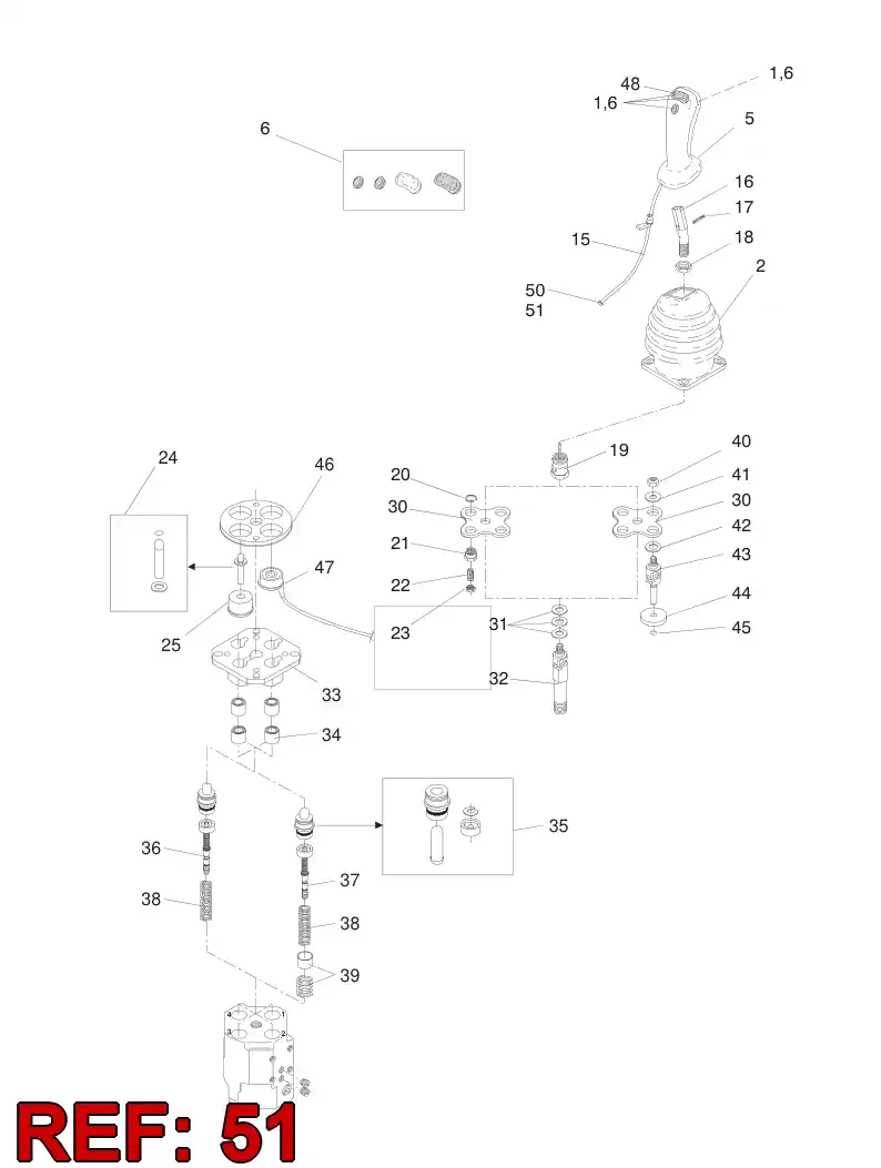 88571609 885 716 09 Connector, Male - Sandvik Technical Drawing
