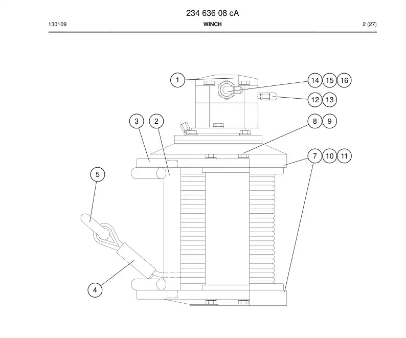 88575499 885 754 99 Spline - Sandvik Technical Drawing