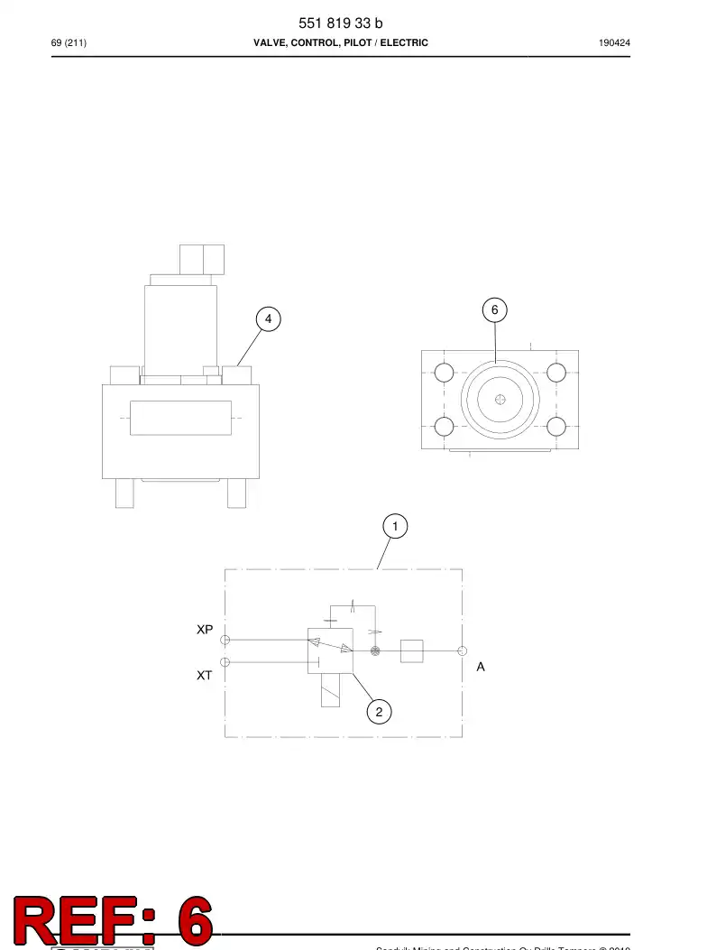 88581769 885 817 69 O-Ring - Sandvik Technical Drawing