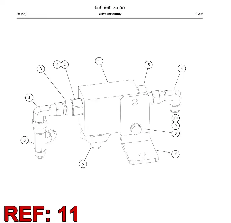 88585419 885 854 19 Seal Kit - Sandvik Technical Drawing