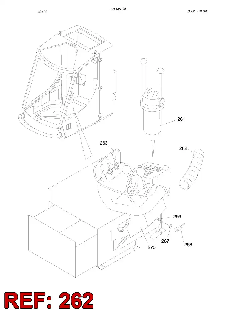 88611659 886 116 59 HOSE - Sandvik Technical Drawing