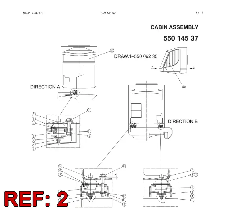 88612129 886 121 29 WASHER - Sandvik Technical Drawing