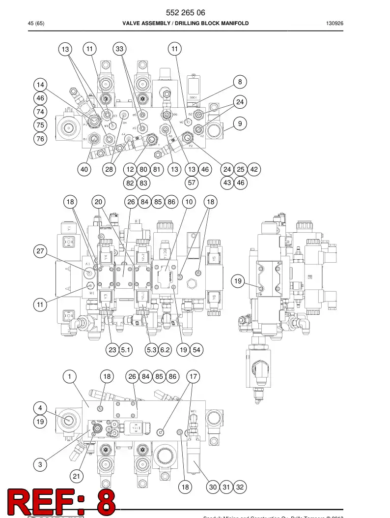 88613269 886 132 69 BUJO - Sandvik Technical Drawing