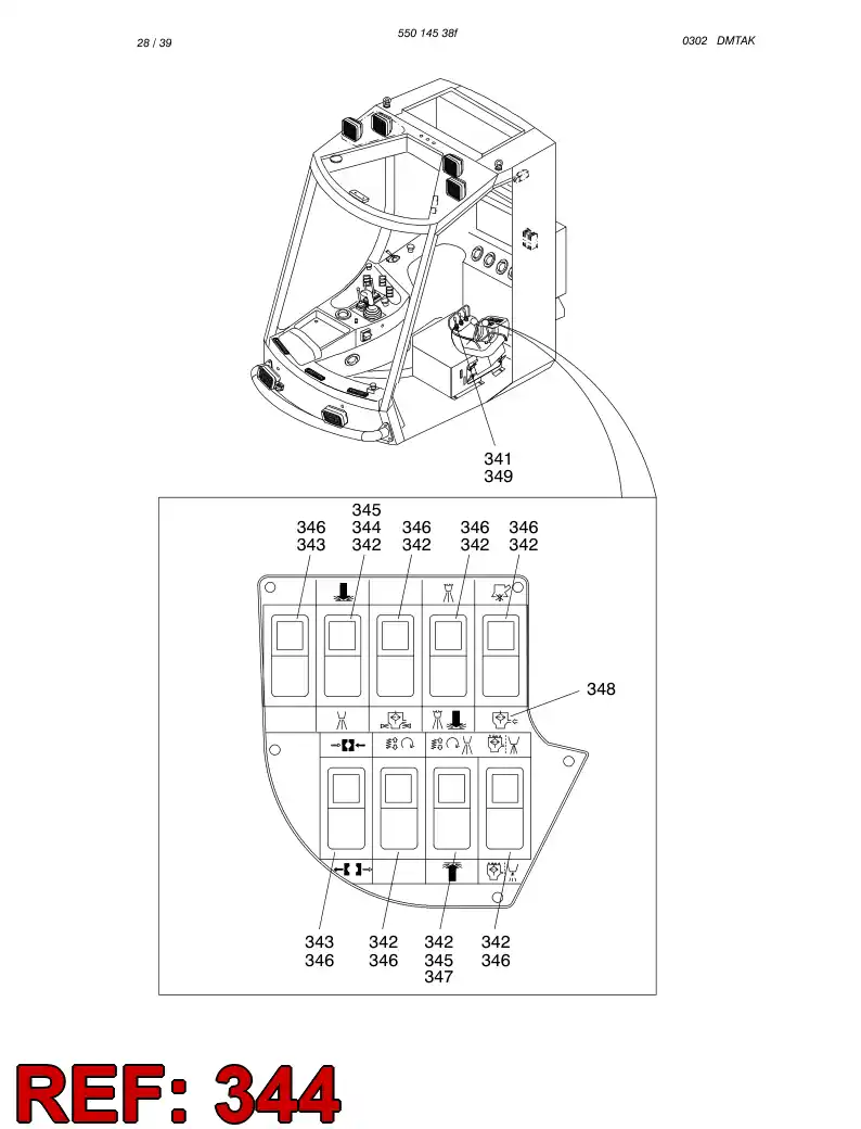 88615309 886 153 09 LABEL, PRING - Sandvik Technical Drawing